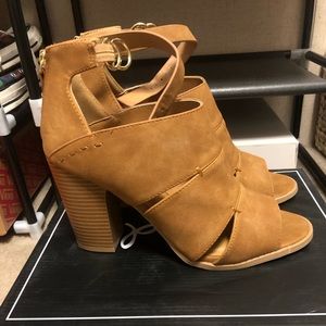 Qupid Brand Block Heels